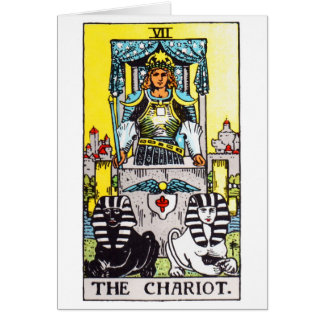 Cartão tarot-chariot