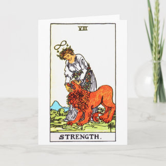 Cartão tarot-strength