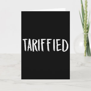 Cartão Tarrificado Tarifado Trump Anti Tarifa Aterrorizad