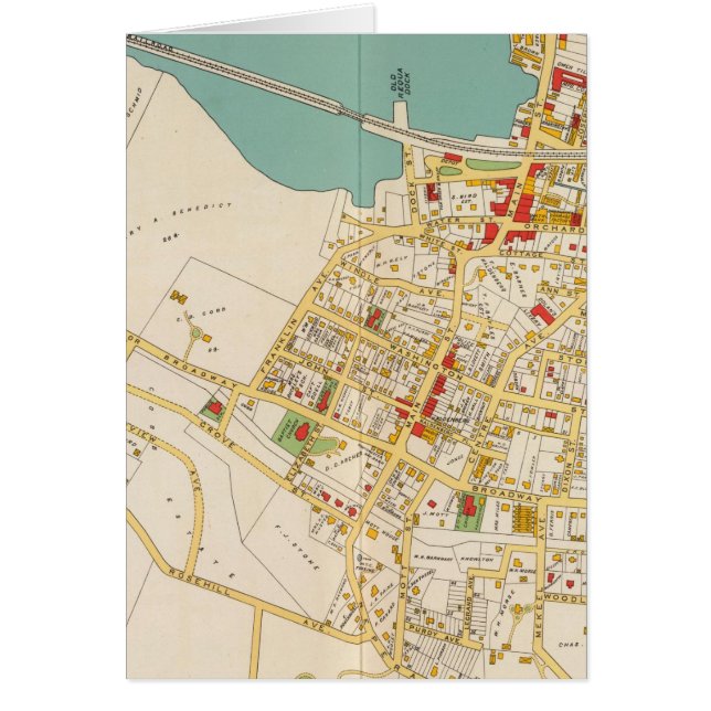 Cartão Tarrytown, N Tarrytown (Frente)