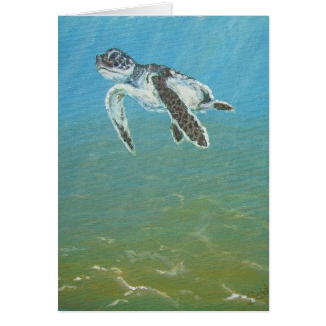 Cartão tartaruga (Frente)