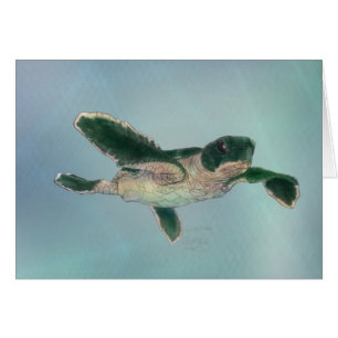 Cartão Tartaruga-do-mar