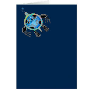 Cartão Tartaruga Pintada