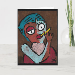 Cartão "Tasting The Present"