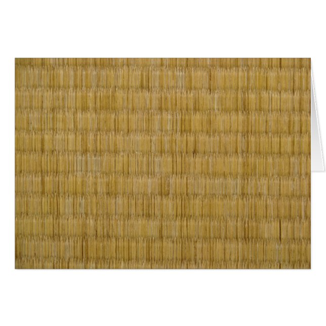 Cartão Tatami Mat 畳 (Frente Horizontal)