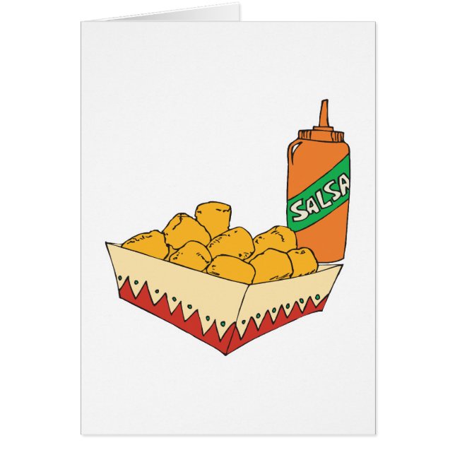 Cartão tater com salsa (Frente)