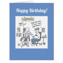 Tattoos Tema Engraçado Tattooista Aniversário