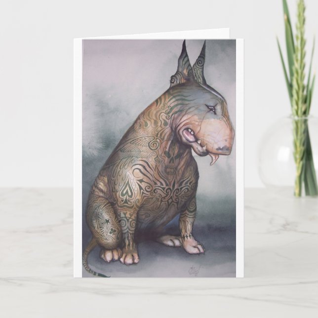 Cartão Tatuado (Frente)