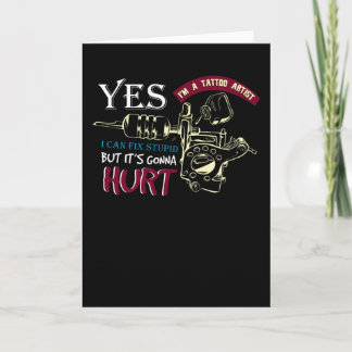 Cartão Tatuador
