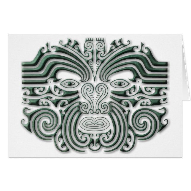 Cartão Tatuagem de Maroi (Frente Horizontal)