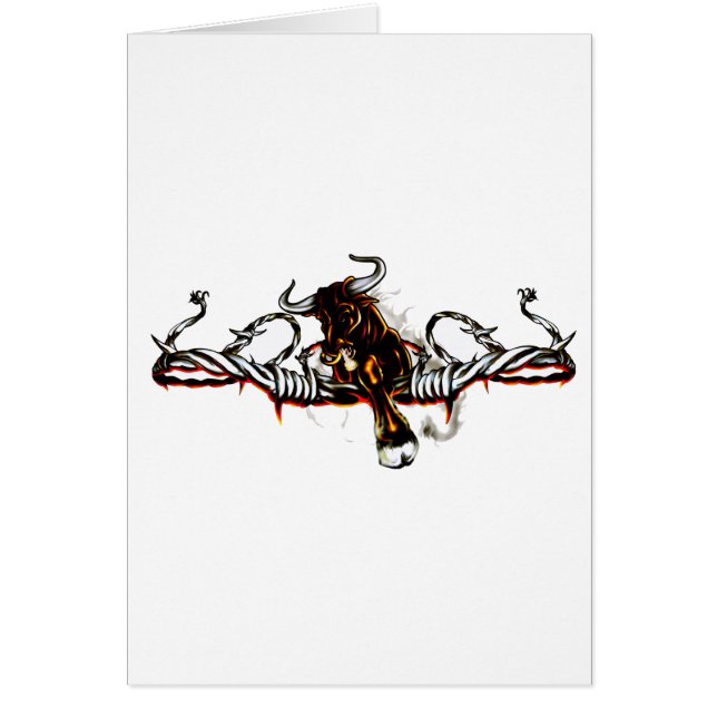 Cartão Taurian Bull (Frente)