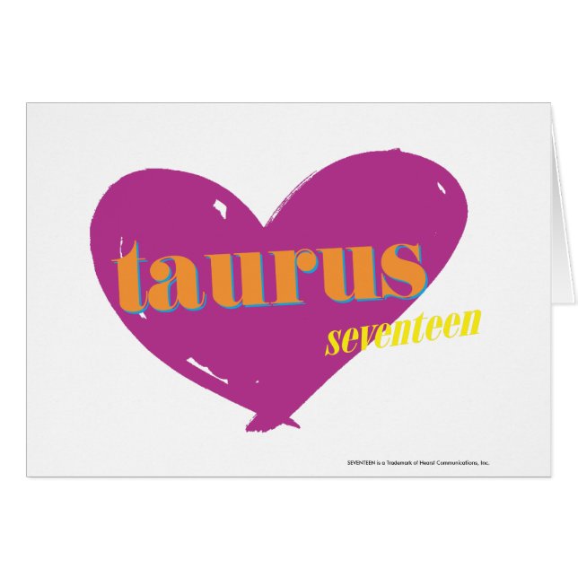 Cartão Taurus 2 (Frente Horizontal)