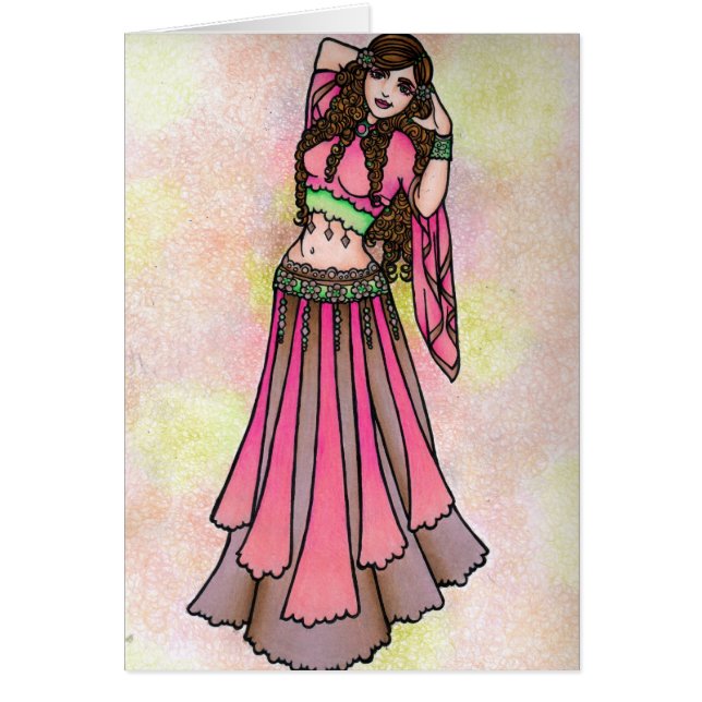 Cartão Taurus Belly Dancer (Frente)