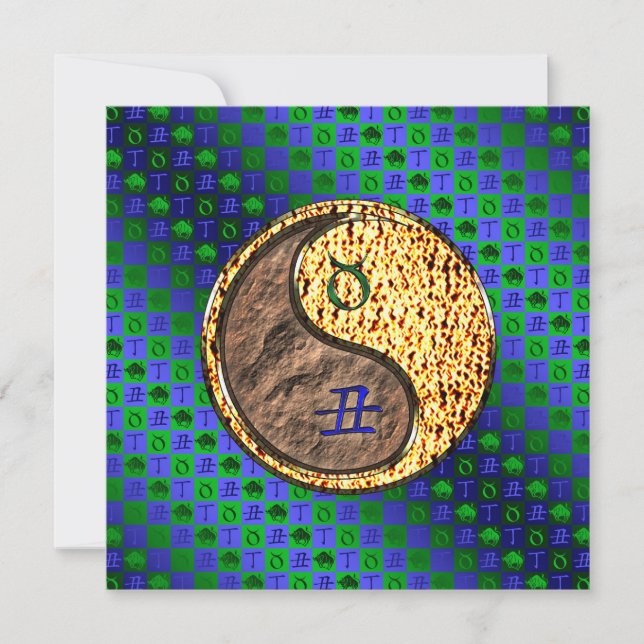 Cartão Taurus & Fire Ox (Frente)