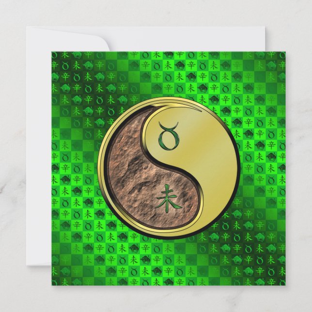 Cartão Taurus & Metal Goat (Frente)