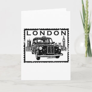 Cartão Táxi de Londres
