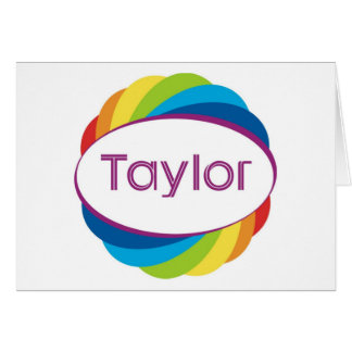 Cartão Taylor