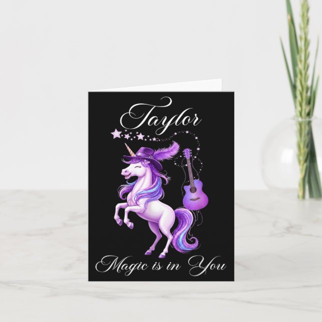 Cartão Taylor Gift - Taylor Shirt  (Frente)