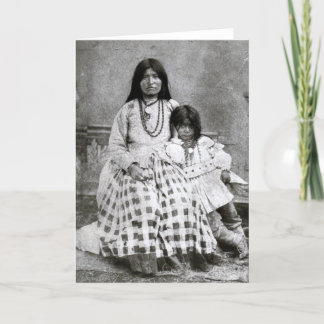 Cartão Taz-Ays-Slath, wife of Geronimo