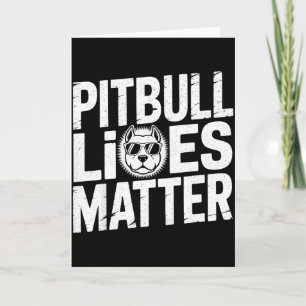 Cartão Tbull Lives - Amante de Cachorro Amor ao Animal de