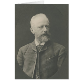 Cartão Tchaikovsky Portrait