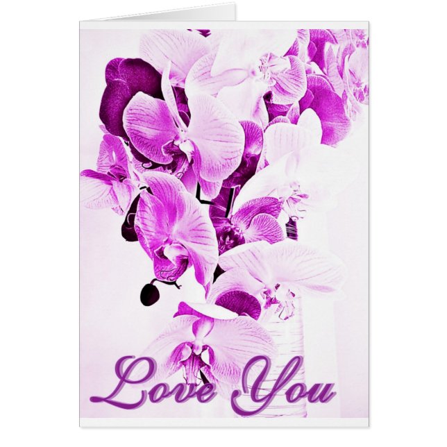 Cartão Te Amo. (Frente)