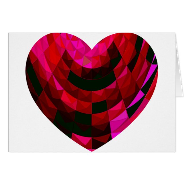 Cartão Te Amo. (Frente Horizontal)