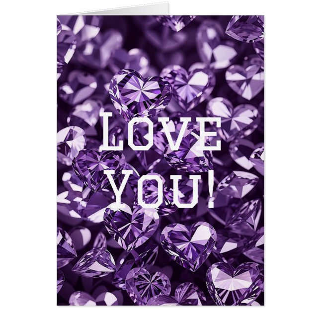 Cartão Te amo (Frente)