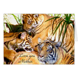 Cartão Te Amo, Mãe!