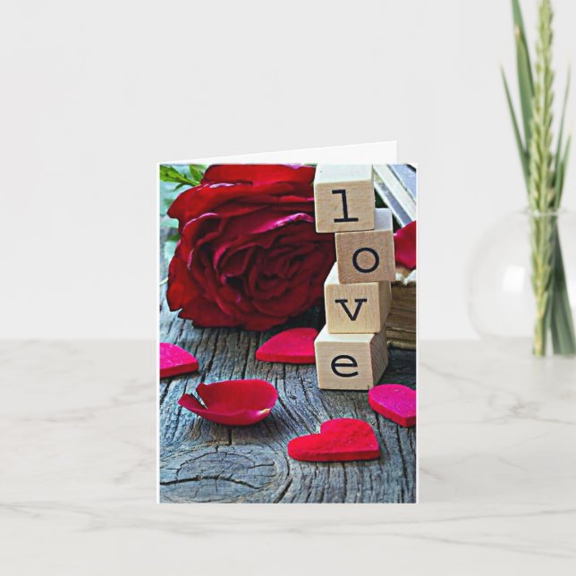 CARTÃO **TE AMO*** MEU NAMORADOS FAVORÁVEL (Frente)