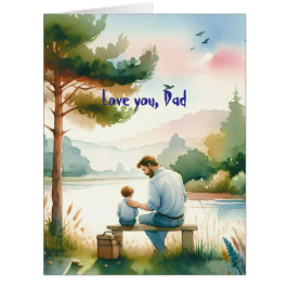 Cartão Te amo, Pai
