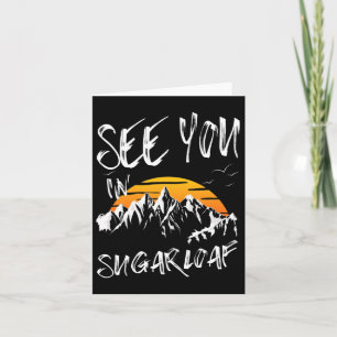 Cartão Te Vejo No Sugarloaf Usa Vacinação Ski 1