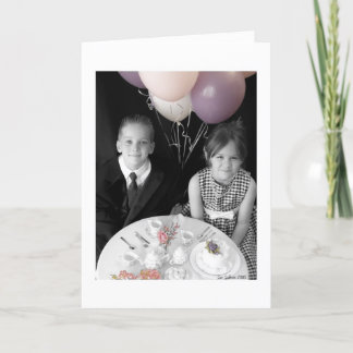 Cartão Tea 4 Two Birthday Card