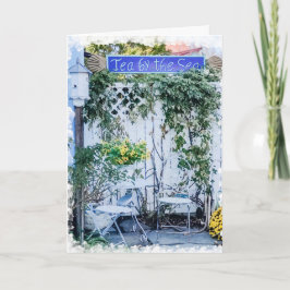 Cartão Tea by the Sea - Notecard