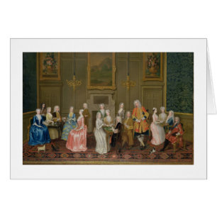 Cartão Tea party em Casa do senhor Harrington, St James