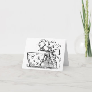 Cartão Teabags -- Note Card