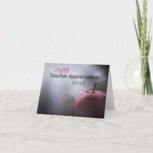 Cartão Teacher Appreciation Week Cards