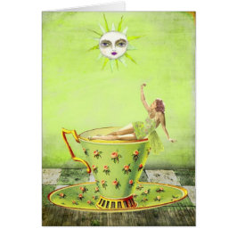 Cartão Teacup Fairy