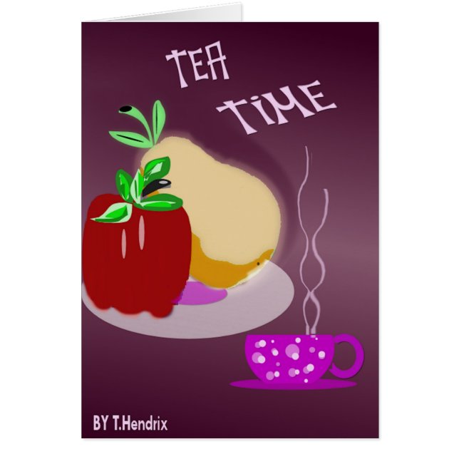 Cartão teatime (Frente)