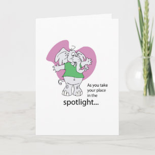 Cartão Teatro Musical, Sísico, Elefante Boa Sorte