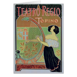 Cartão Teatro Regio Torino