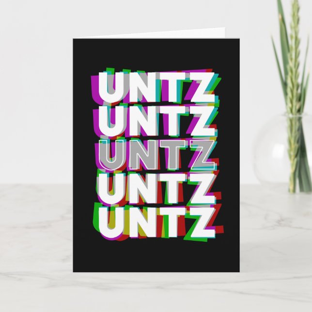 Cartão Techno Raver (Frente)