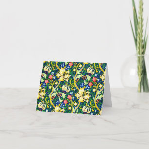 Cartão Tecido do Notecard-Vintage/William Morris 21