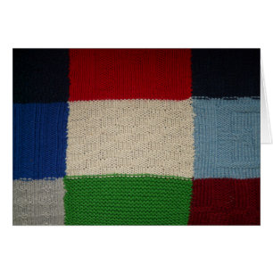 Cartão Tecido padrão