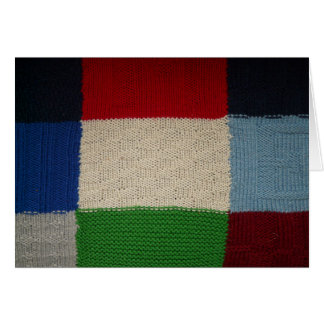 Cartão Tecido padrão