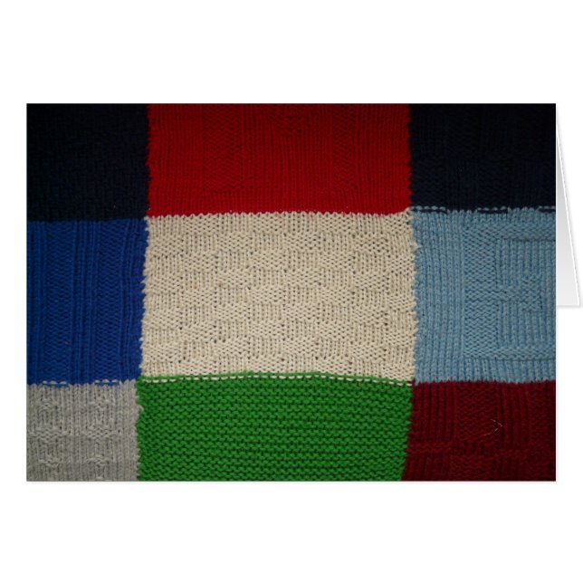 Cartão Tecido padrão (Frente Horizontal)