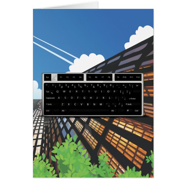 Cartão Teclado - Corporativo (Frente)