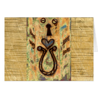 Cartão Teclado e Coração