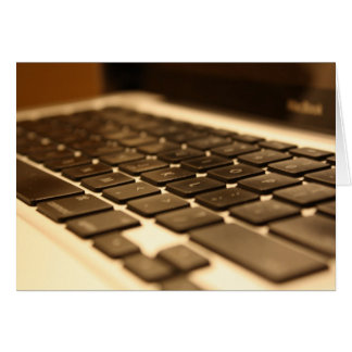 Cartão Teclado para computador Mac