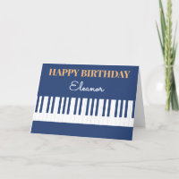 Teclas de Piano Feliz Aniversário Teclado Musical